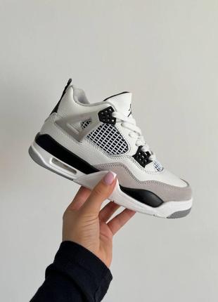 Nike jordan 4 white black