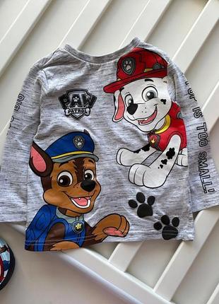 Реглан paw patrol 2/3 года1 фото