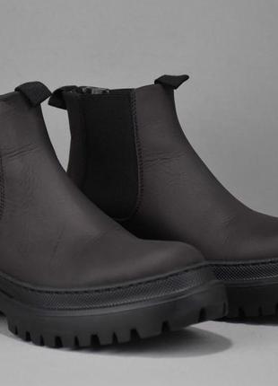 Pollini chelsea черевики челсі ботильйони жіночі шкіряні брендові. італія. оригінал. 37 р./24 см.2 фото