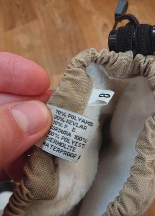 Зимние варежки крабы для зимних видов спорта сноуборда кевлар