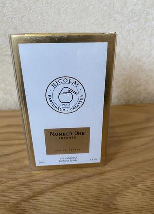 Nicolai parfumeur createur number one intense, edp, оригинал, 30 мл