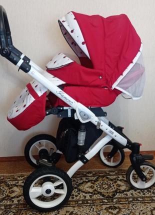 Универсальная детская коляска dada paradiso group glamour