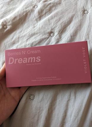 Палетка теней berries n' cream dreams violet voss #разгрузкой2 фото