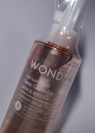 Олія для обличчяtony moly wonder apricot seed deep cleansing oil