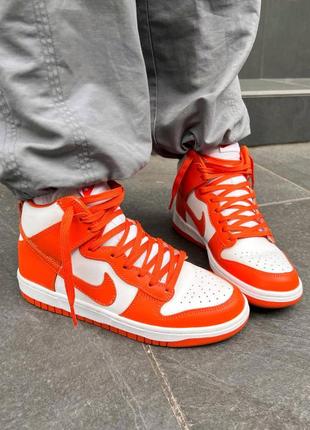 Кроссовки nike dunk hight syractuse premium1 фото