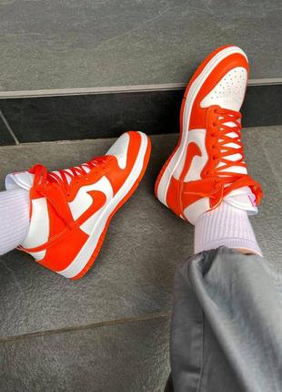 Кроссовки nike dunk hight syractuse premium7 фото