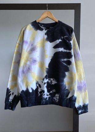 Hm venom tiedye oversize свитшот