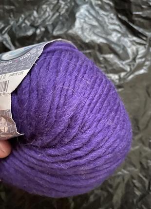 Пряжа нить для вязки шерсть lana grossa5 фото