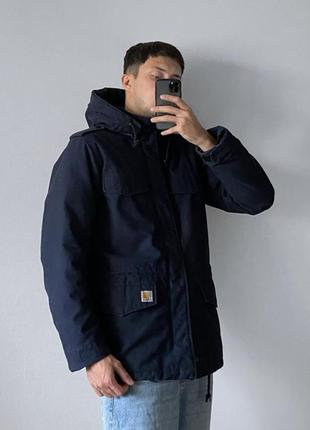 Carhartt winter parka jacket (парка/ куртка)6 фото