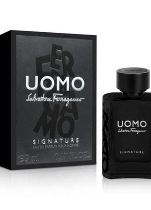 Оригинал salvatore ferragamo uomo signature 5 ml ( сальватор феррагамо –мо сигнатур) парфюмированная вода