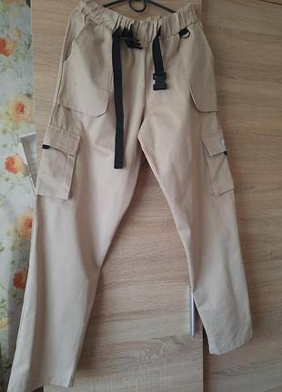 Брюки boohooman cargo