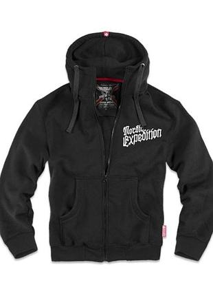 Толстовка мужская черная dobermans aggressive nordic expedition (xxxl)