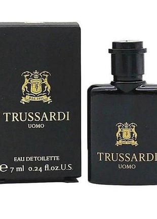 Оригінал trussardi black extreme 7 ml туалетна вода