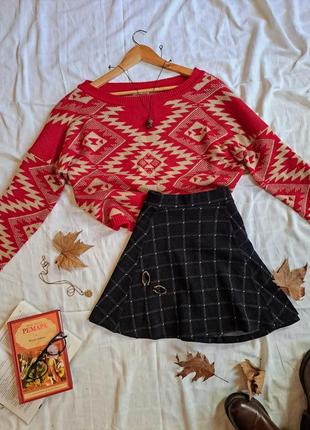 Красный шерстяной свитер,  джемпер,  свитшот2 фото