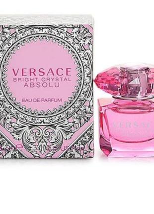 Оригінал міні versace bright crystal absolu 5 ml ( версаче брайт кристал абсолу ) парфумована вода