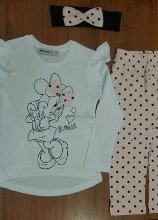 Костюм для девочек minnie mouse от 2-8 лет