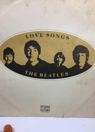 Пластинка вініл оригінальний альбом love songs легендарної групи the beatles стерео вінтаж н14552 фото
