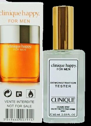 Happy for men - мужские духи (парфюмированная вода) тестер (превосходное качество)1 фото