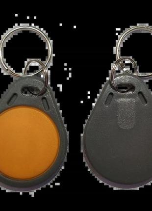Keyfob em grey/yellow rfid брелок
