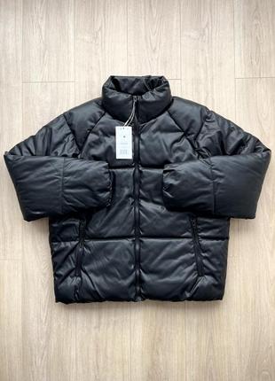 Куртка bershka (l) puffer jacket оригинал пуховик зимняя