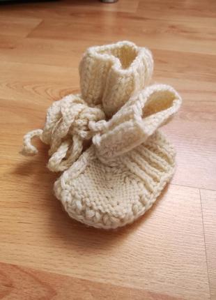 Носочки в'язаня для діток ручна робота