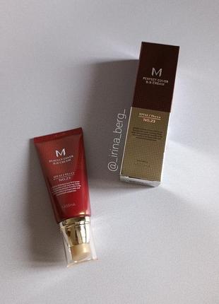 Missha perfect cover bb cream spf-42/pa+++ #23, 50 мл (корея)