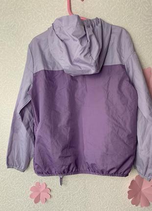 Курточка вітровка для дівчинки crane 💜3 фото