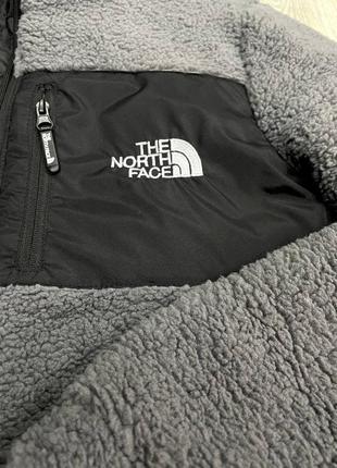 Зимова чоловіча хутряна куртка зимня меховая куртка the north face3 фото