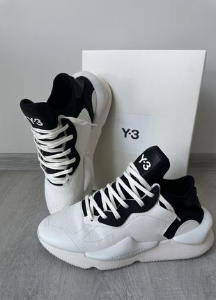 Кросівки y-3 kaiwa 'white black1 фото