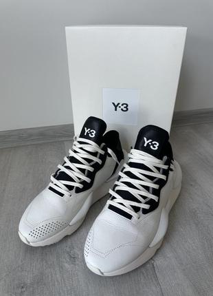 Кросівки y-3 kaiwa 'white black2 фото
