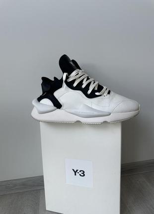 Кросівки y-3 kaiwa 'white black3 фото