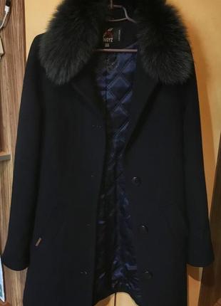 Женское кашемировое пальто осень-зима украинского производителя5 фото