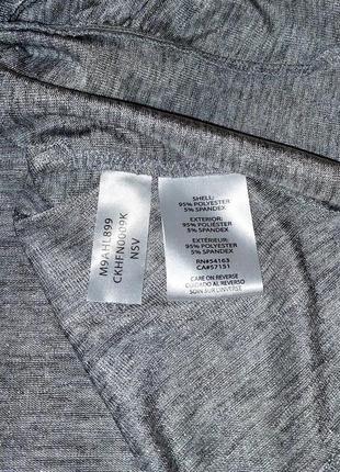 Шикарна срібна блузка calvin klein made in turkey, 💯 оригінал, блискавичне надсилання6 фото