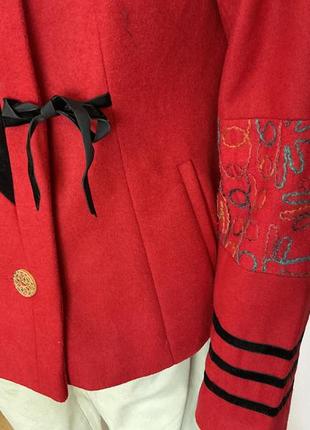 Новый красный жакет- пальто/l/ brend joe brows3 фото