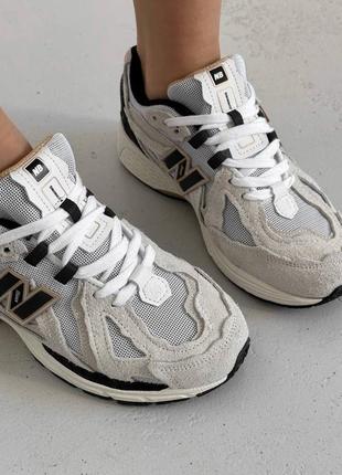 Женские кроссовки new balance 1906d grey gold black3 фото