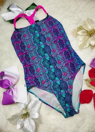 Яскравий купальник для дівчинки 11-12 років young dimension
