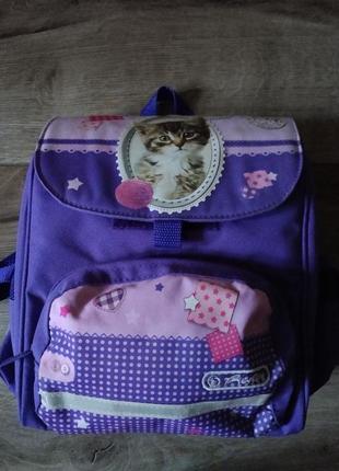 Дошкільний рюкзак,ранець heritz mini softbag pretty. pets cat2 фото