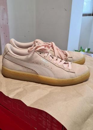 Кеди кросівки puma suede замшеві