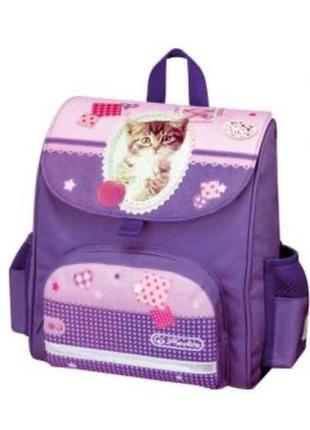 Дошкольный рюкзак, ранец heritz mini softbag pretty. pets cat