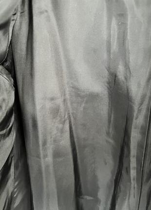 Чёрно-белое женское модное пальто гусиная лапка9 фото