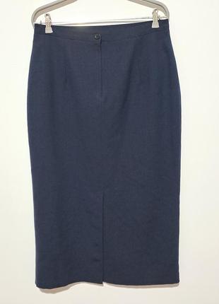 100% шерсть премиум качество длинная шерстяная теплая юбка высокая посадка7 фото