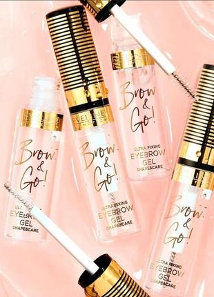 Eveline cosmetics гель для бровей – суперфиксация и уход .