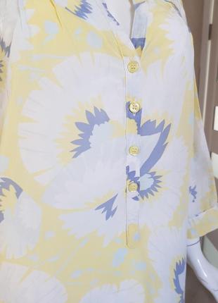 Легкая хлопковая блуза хлопок шелк monsoon4 фото