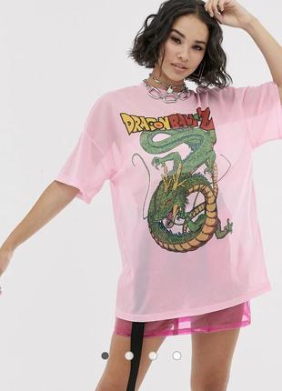 Бершка футболка сетка  bershka pokemon