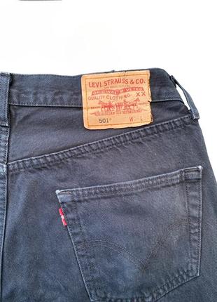 Джинси levi’s 501/ black6 фото