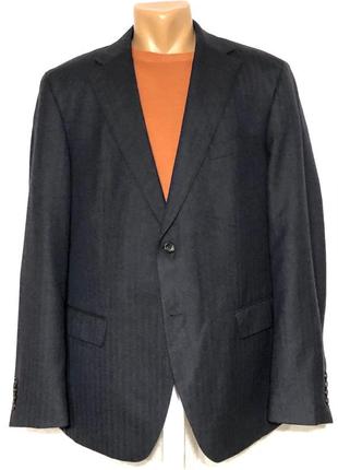 Мужской твидовый пиджак в елочку baldessarini 54 размер