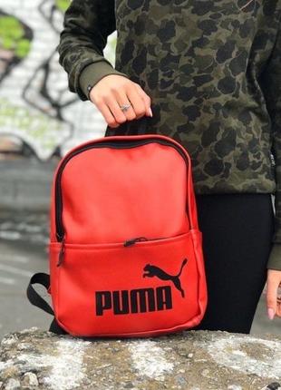 Рюкзак женский puma красный3 фото