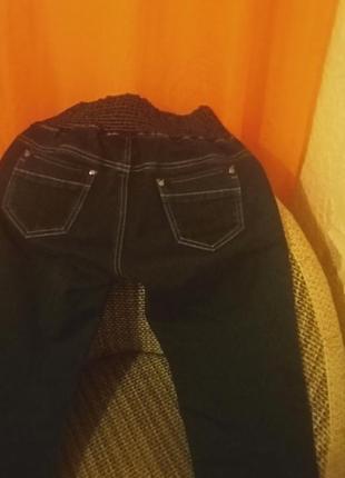 Коттоновые мягенькие джинсики3 фото