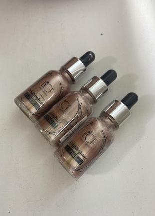 Рідкий хайлайтер для обличчя lcf gloss collection highlighter pink