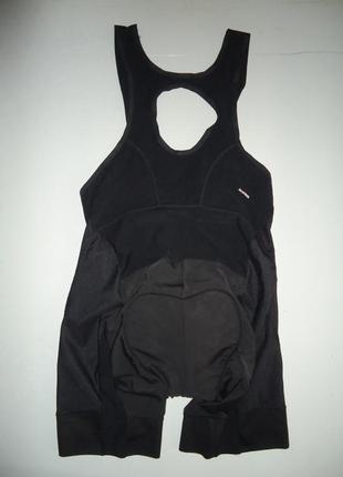 Велошорты  decathlon van rysel rr900 bib short черные (2xl)5 фото